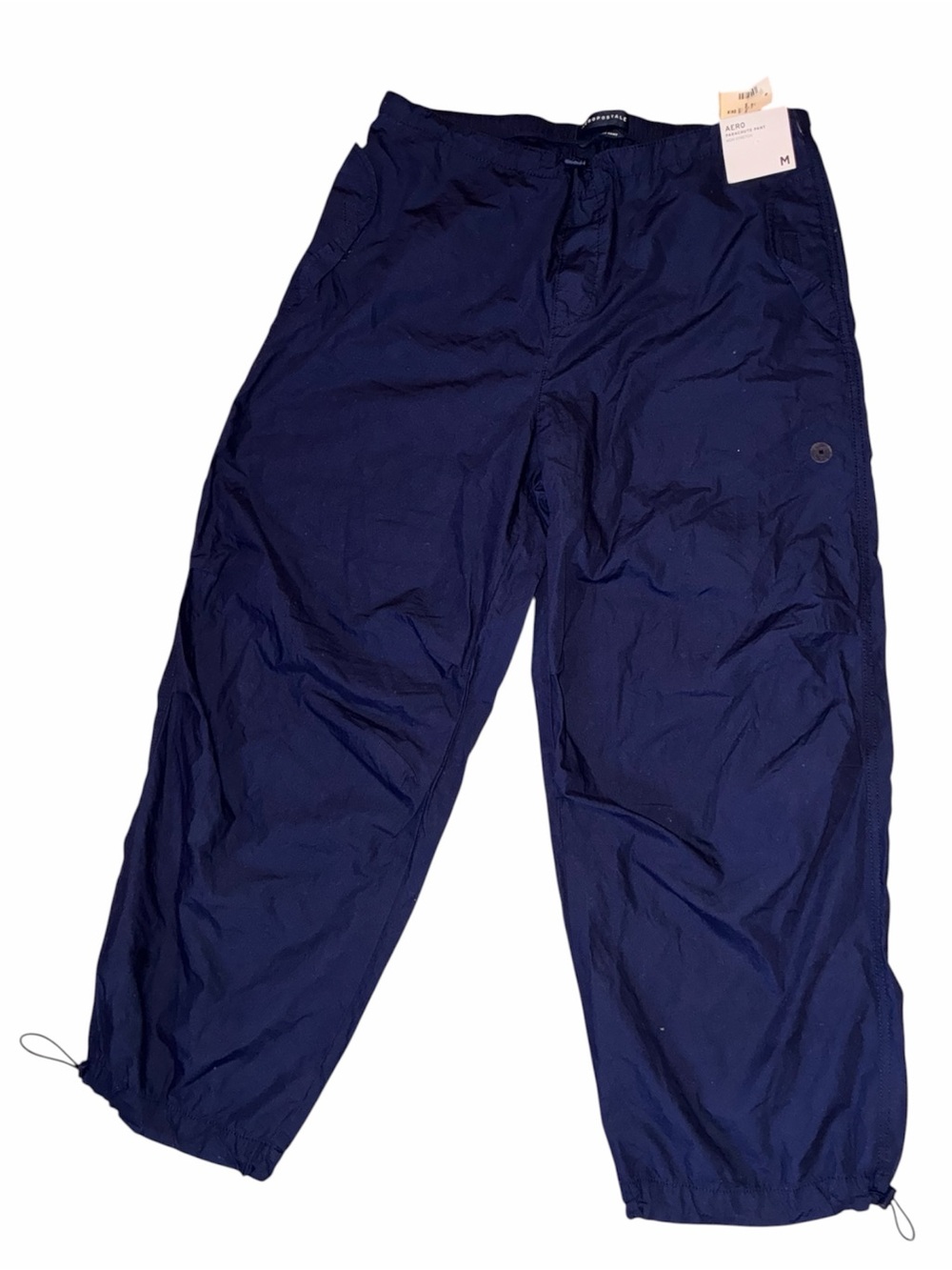 AERO Parachute Pants Navy Women's Cargo Pants